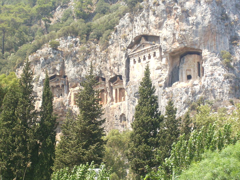 Lycian_Kings_Tombs-Dalyan