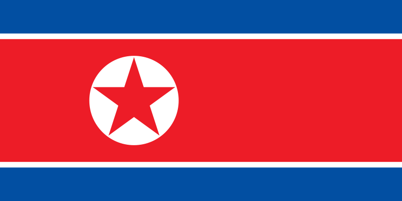 4Chan-grappen Vlag_van_Noord_Korea.svg