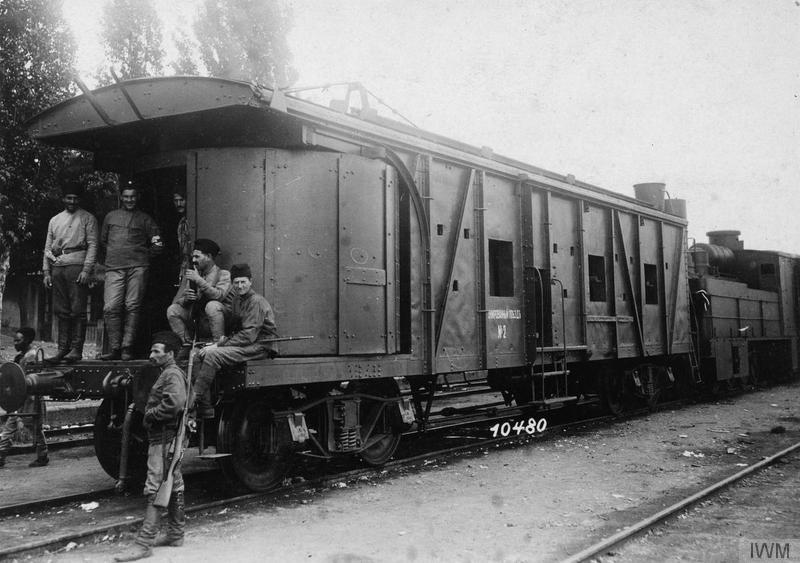 Armoured_train,_occupied_by_Georgian_irregular_fighters,_in_Tiflis_IWM_(Q_86730).