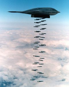 B-2_spirit_bombing Military Vehicles