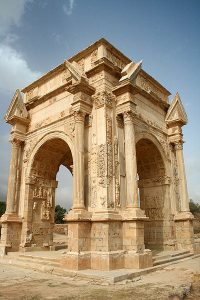 Leptis_Magna_Arch_of_Septimus_Severus Lost Cities