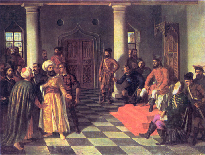 Theodor_Aman_-_Vlad_the_Impaler_and_the_Turkish_Envoys