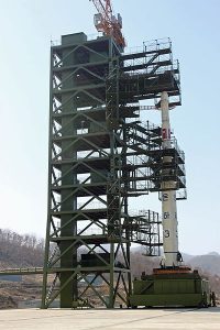 North_Korean_Unha-3_rocket_at_launch_pad North Korean Experiments