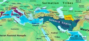 Rome-Seleucia-Parthia_200bc longest wars in history