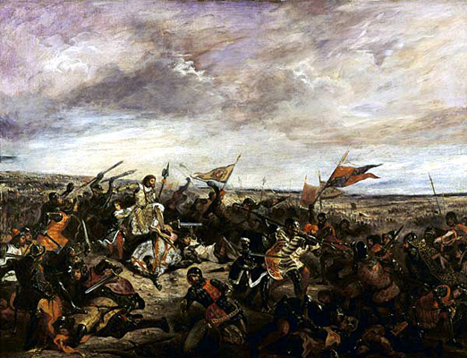 Battle_poitiers heroic cavalry charges