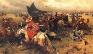 Walka_o_sztandar_turecki heroic cavalry charges