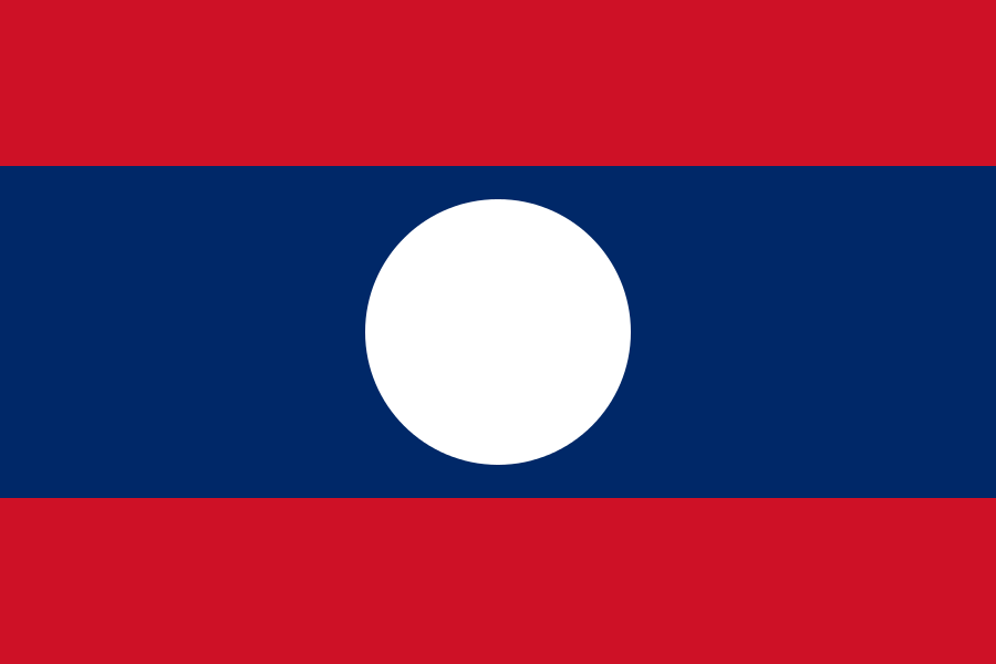 fastest growing economies Flag_of_Laos.svg
