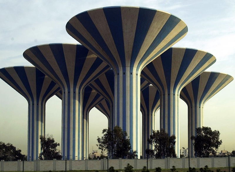 richest countries Kuwait_Water_Towers