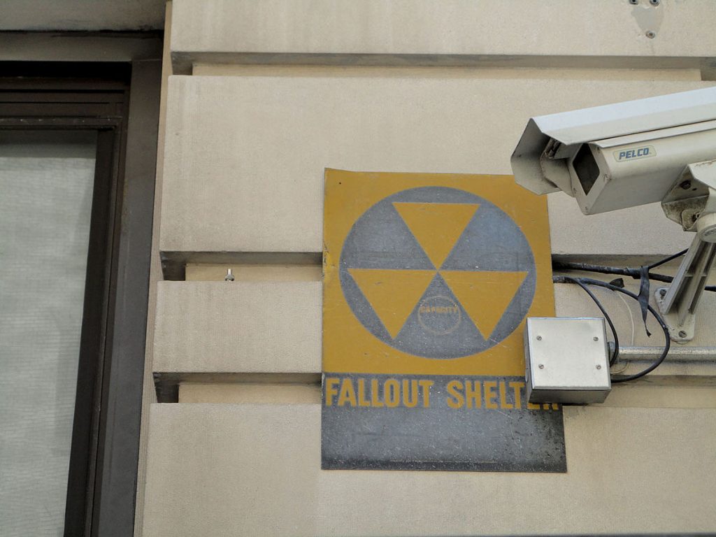 nuclear bomb effects Fallout_shelter_sign_on_a_building