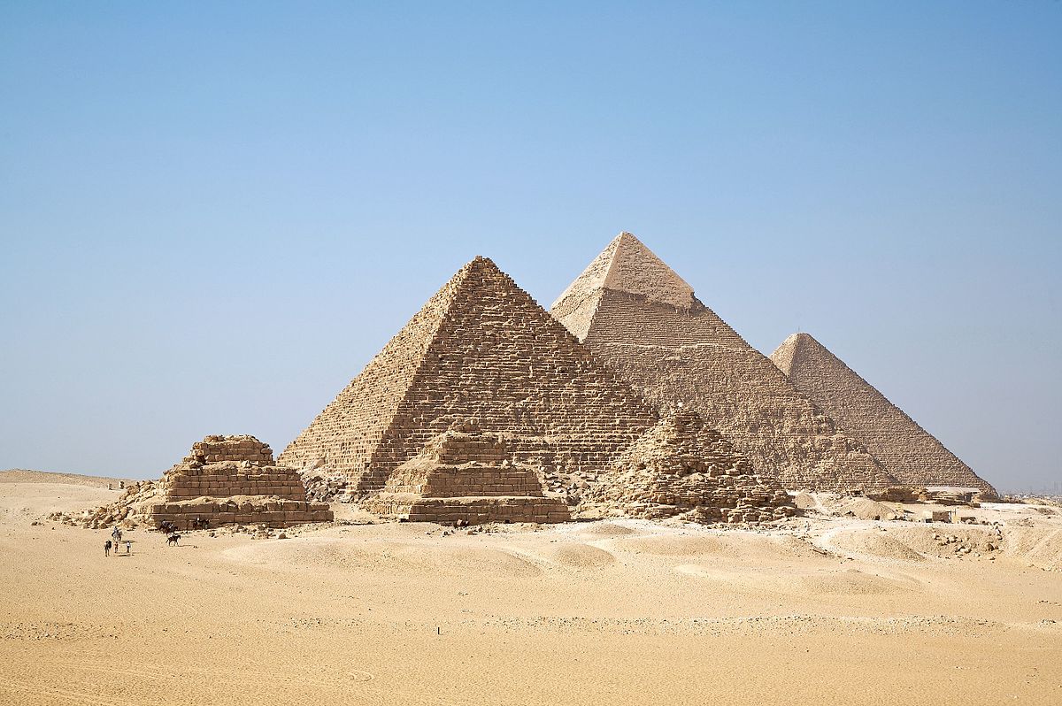 egyptian mythology All_Gizah_Pyramids