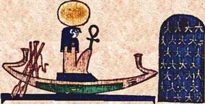 egyptian mythology Ra_Barque