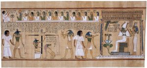 egyptian mythology The_judgement_of_the_dead_in_the_presence_of_Osiris