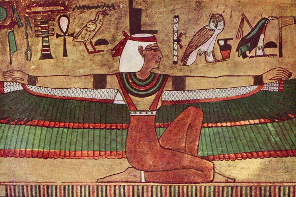 egyptian mythology Ägyptischer_Maler_um_1360_v._Chr._001