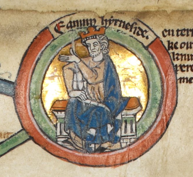 english kings Edmund_Ironside_-_MS_Royal_14_B_VI