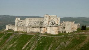 medieval castles -Krak_des_Chevaliers_01
