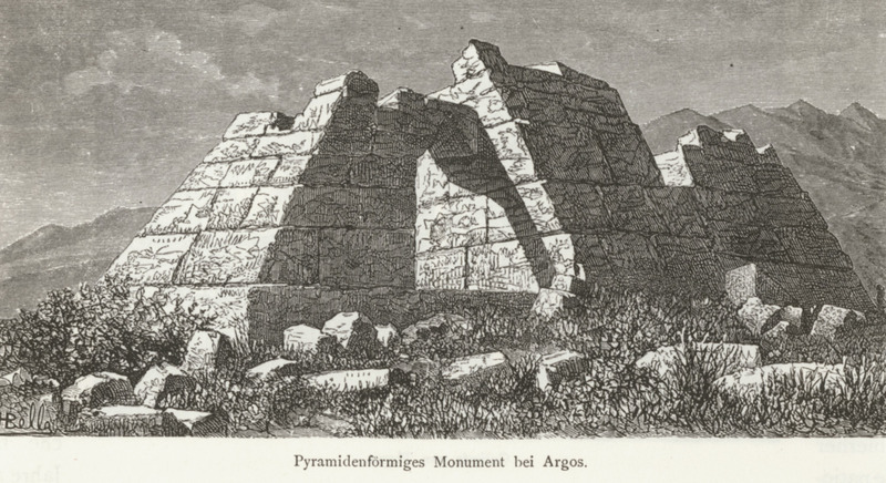 ancient mysteries Pyramidenförmiges_Monument_bei_Argos_-_Schweiger_Lerchenfeld_Amand_(freiherr_Von)_-_1887