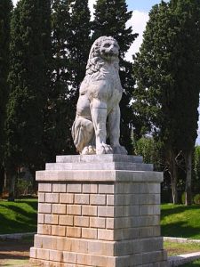 360px-Chaironeia_lion Alexander the Great