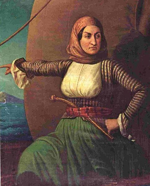 Female revolutionaries: Laskarina Bouboulina