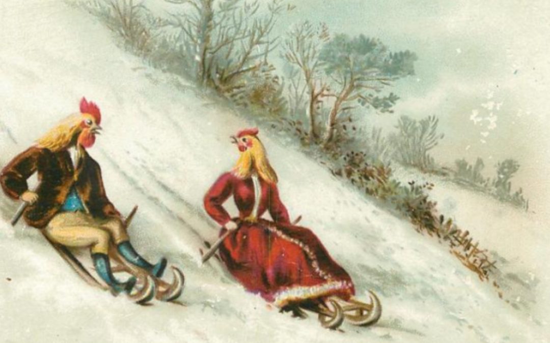The Creepy History of Victorian Christmas Cards
