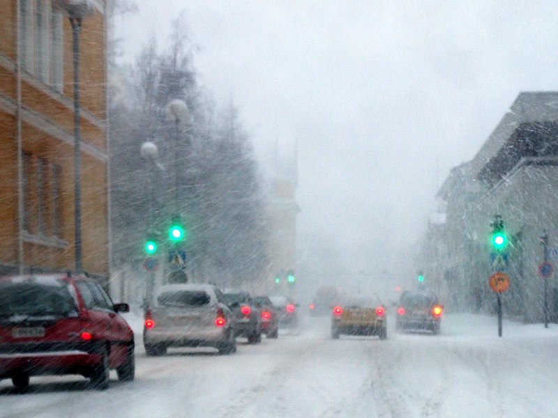 A possible thunder snow storm